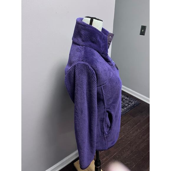 Patagonia Snap-T Fleece Jacket Womens Polartec Thermal Pro Purple Pullover xs - Picture 6 of 6